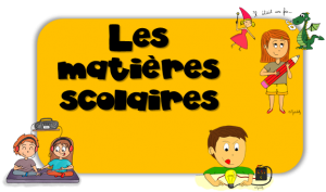 Dessins - Les matières scolaires