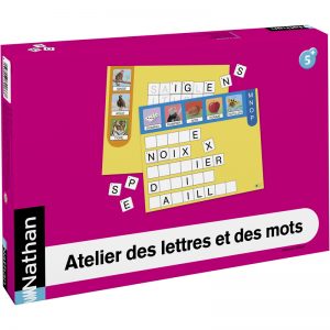 Atelier des lettres et des mots de nathan