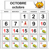 Outil pour la classe - Calendrier perpétuel