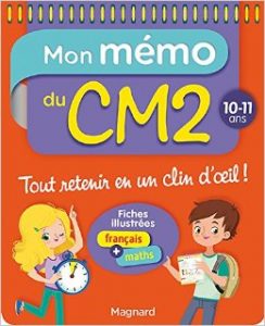 Mon mémo du CM2