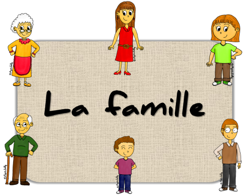 dessins - la famille