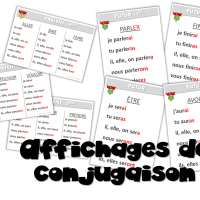 Affichages de conjugaison