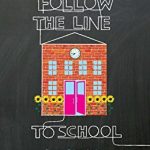 Follow the line to school de Laura Ljungkvist