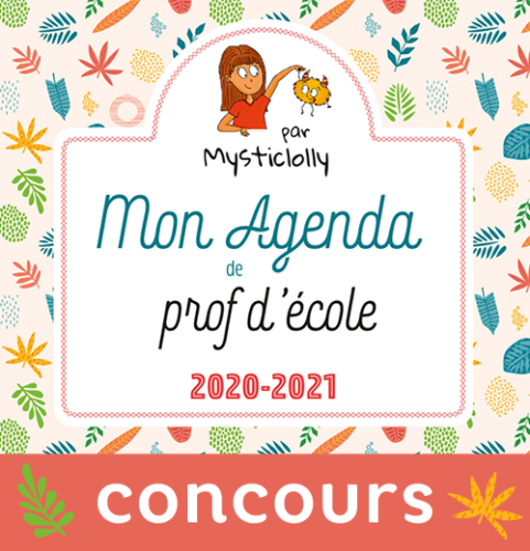 Concours Mon agenda de prof d'école 2020-2021