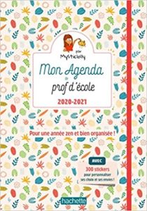 Mon agenda de prof d'école 2020-2021 Hachette Mysticlolly