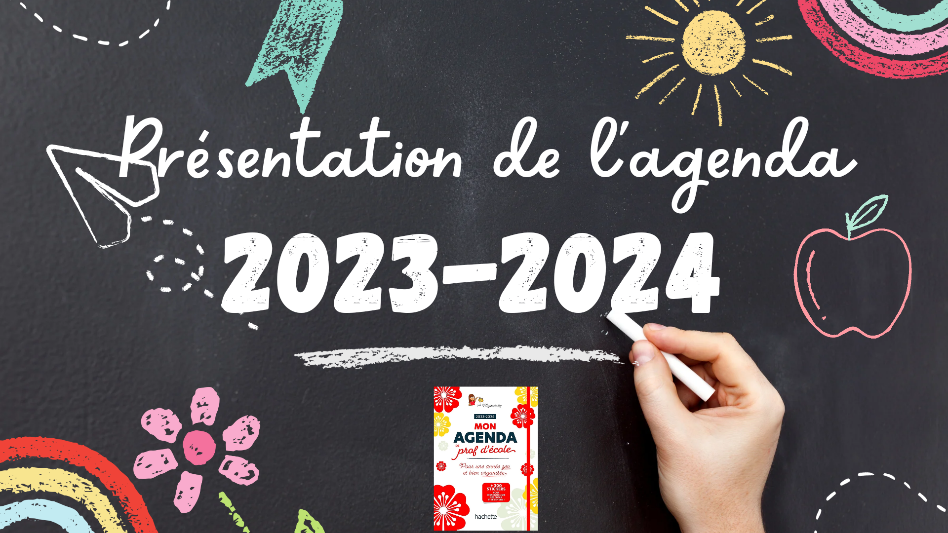 Agenda de bord 2023/2024 prof de Lettres et Histoire-Géo