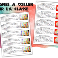 Consignes pour la classe - Ateliers graphiques GS