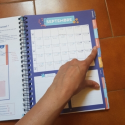 Planner journal - les onglets des mois