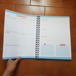 Planner journal - préparer la pré rentrée